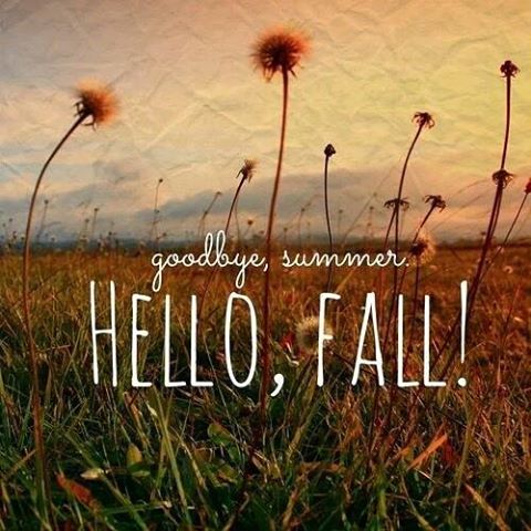 Hello, Fall