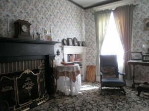 The Living Room where Lizzie's father was found dead